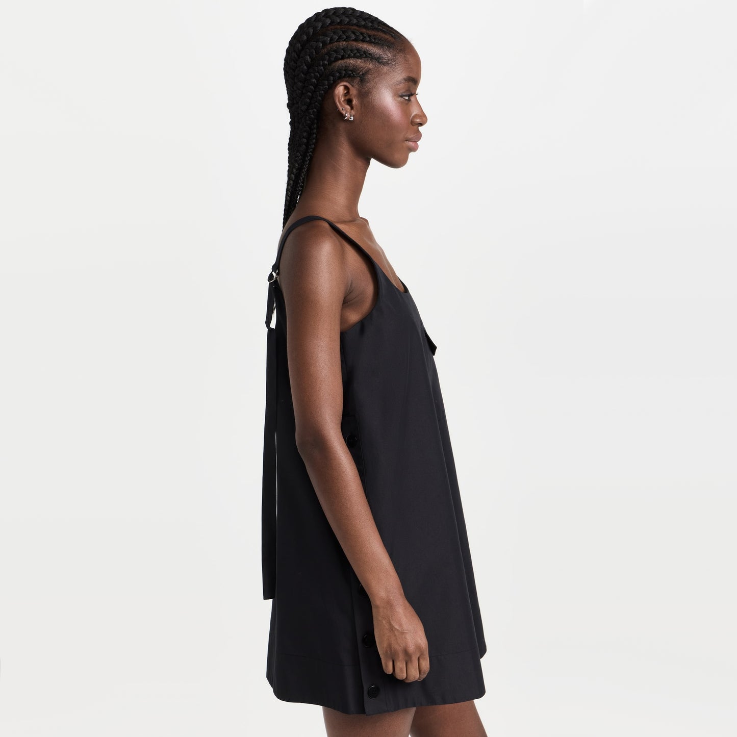Lee Mathews "Davey" Mini Dress in Black, size "2" (fits like Medium ish)