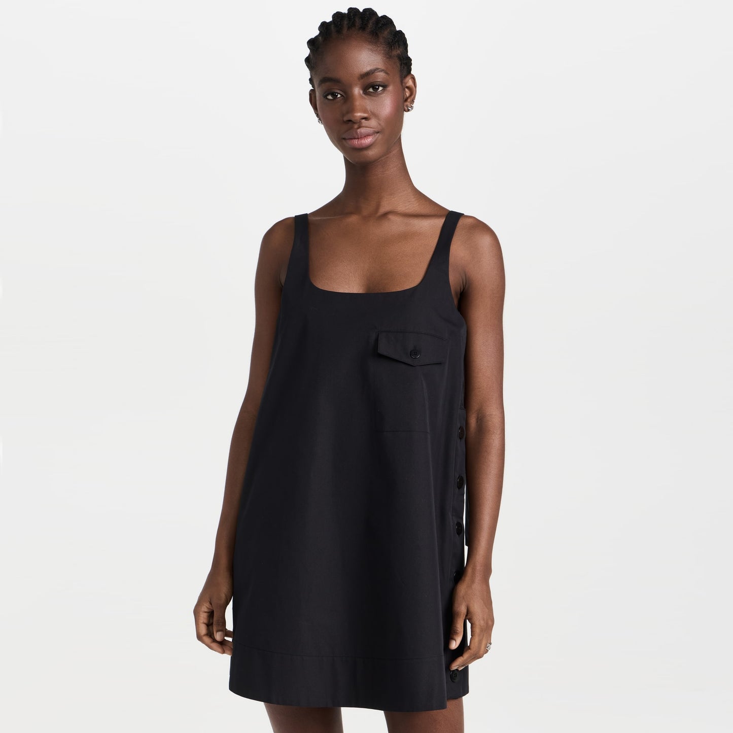 Lee Mathews "Davey" Mini Dress in Black, size "2" (fits like Medium ish)