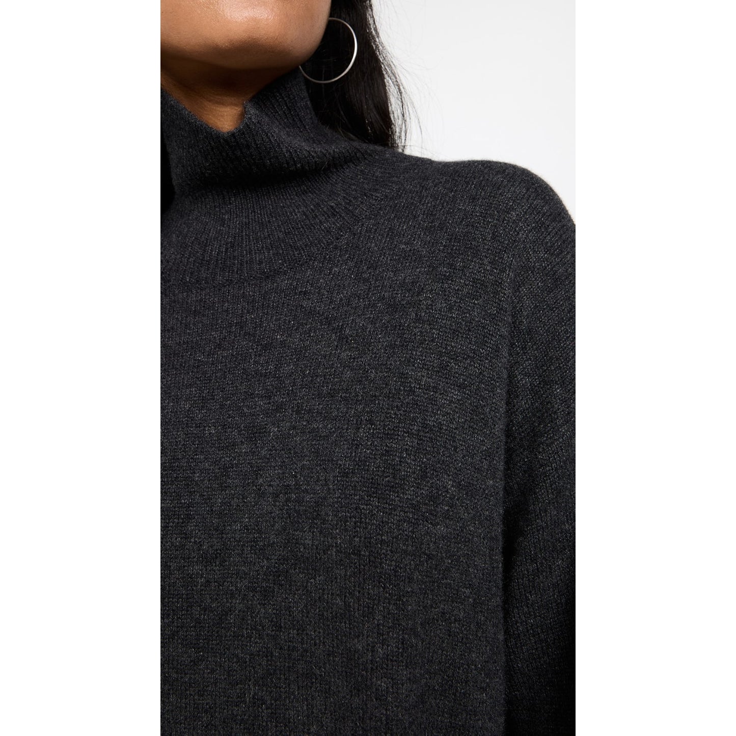 Le Kasha "Kalmar" Cashmere Turtleneck Dress, One Size Only