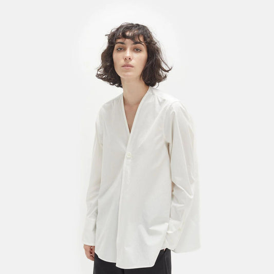 Lemaire One Button Cross-front Shirt, fits size 8/10