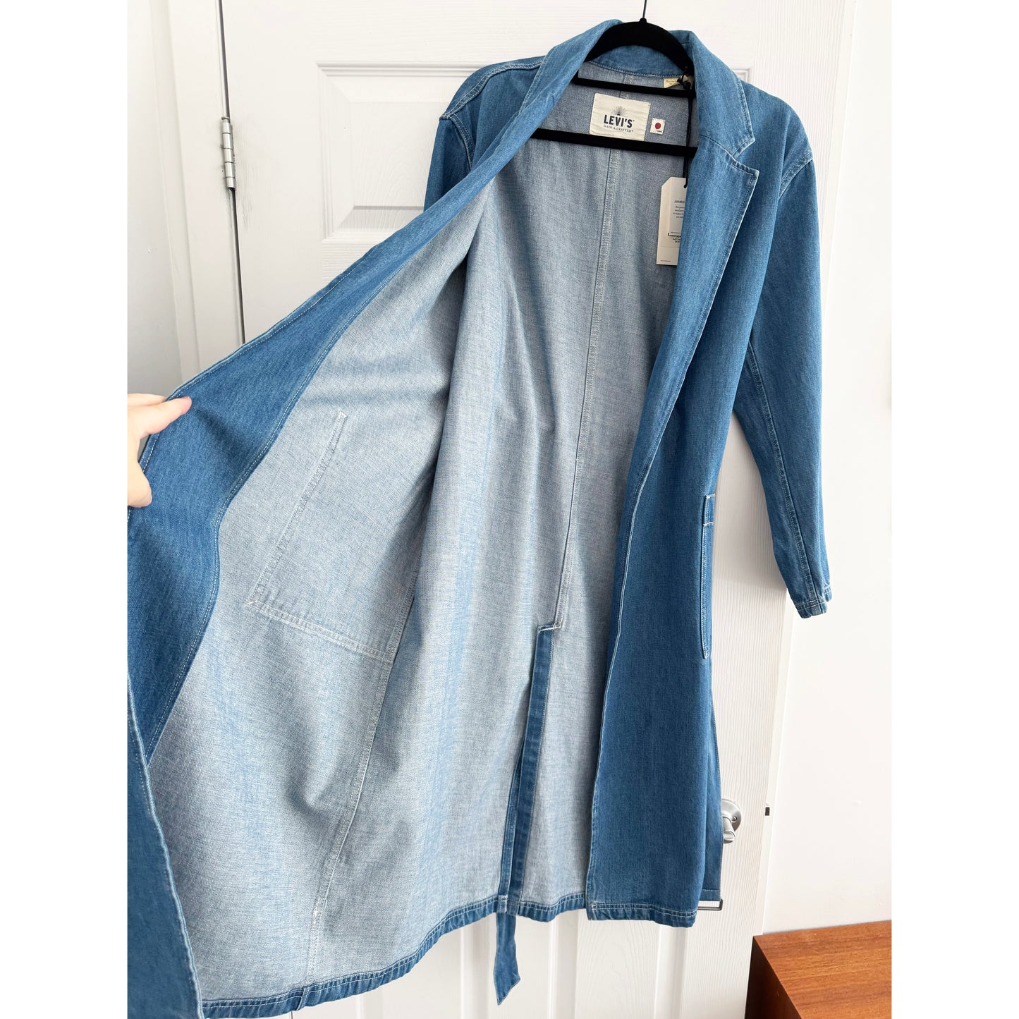 Levi's Made and Crafted "Surft" Denim Coat, size Small