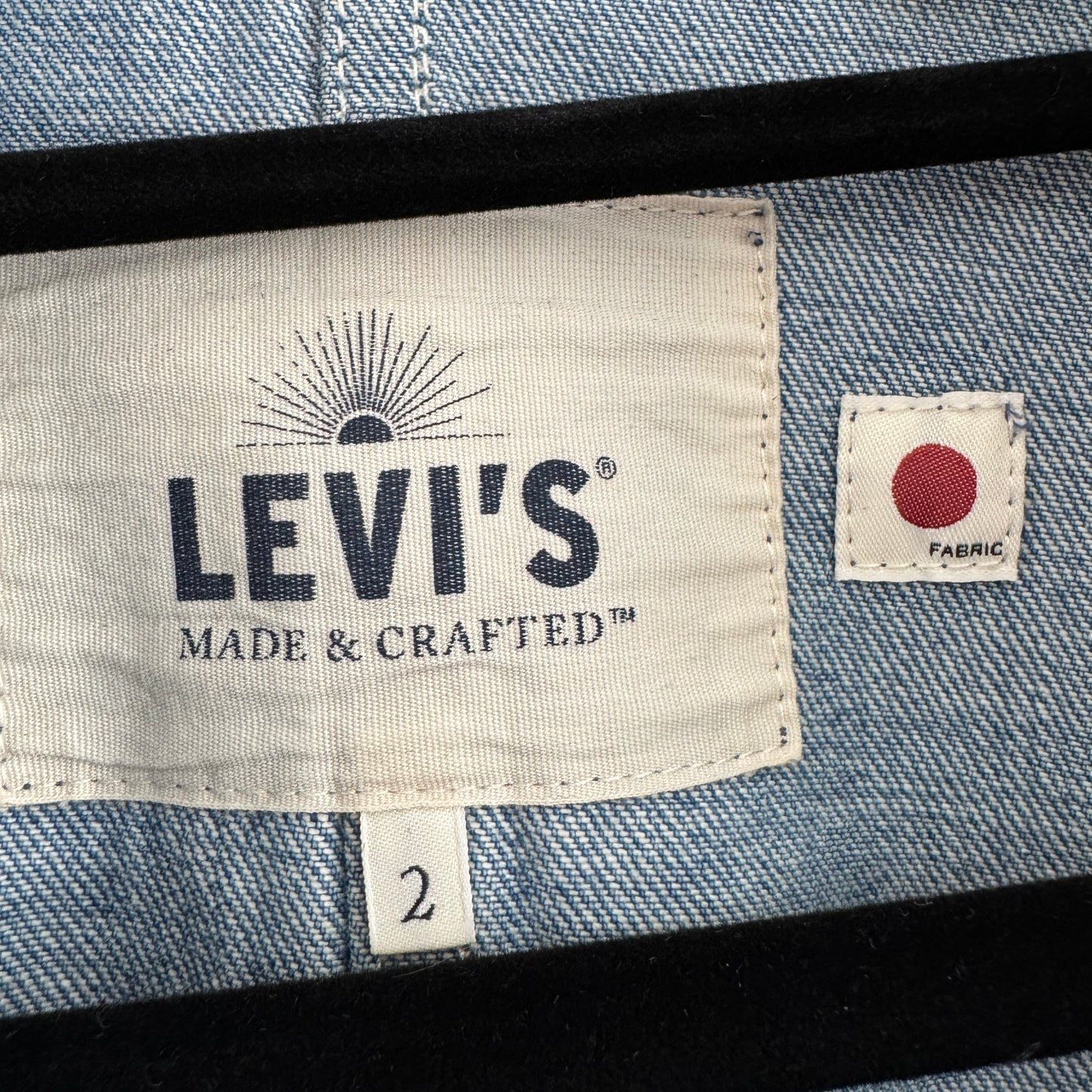 Levi's Made and Crafted "Surft" Denim Coat, size Small