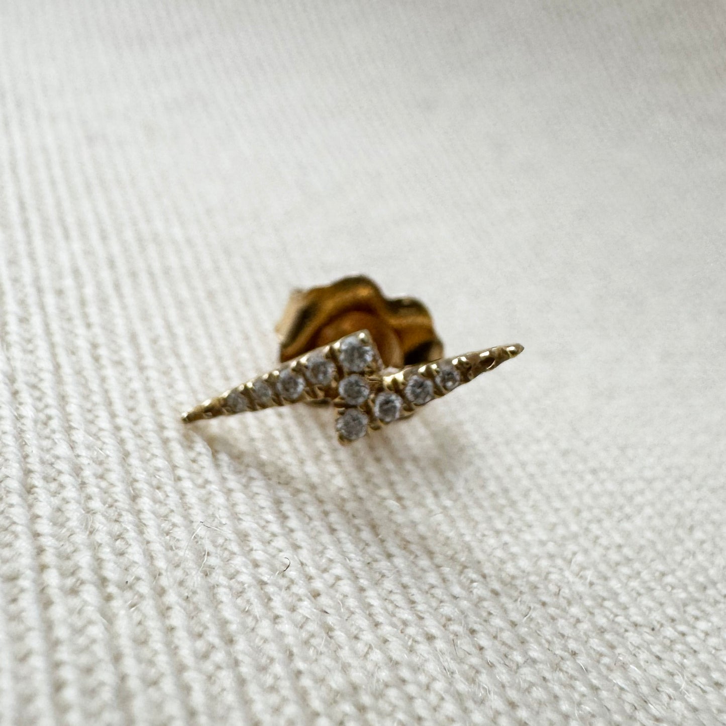 Maria Tash Lightning Bolt Earring