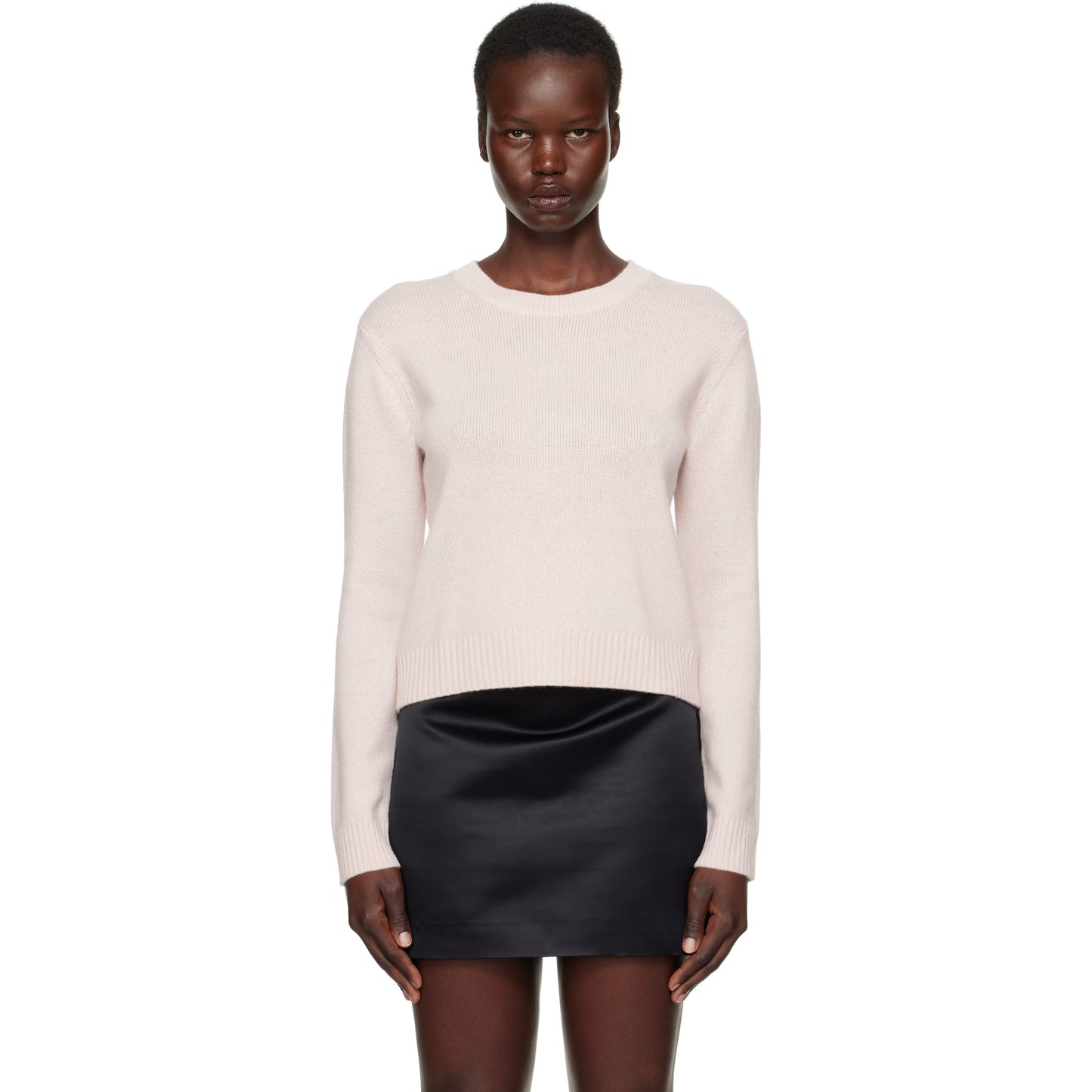 Lisa Yang "Mable" Sweater in Soft Pink, size "1" (size Small)