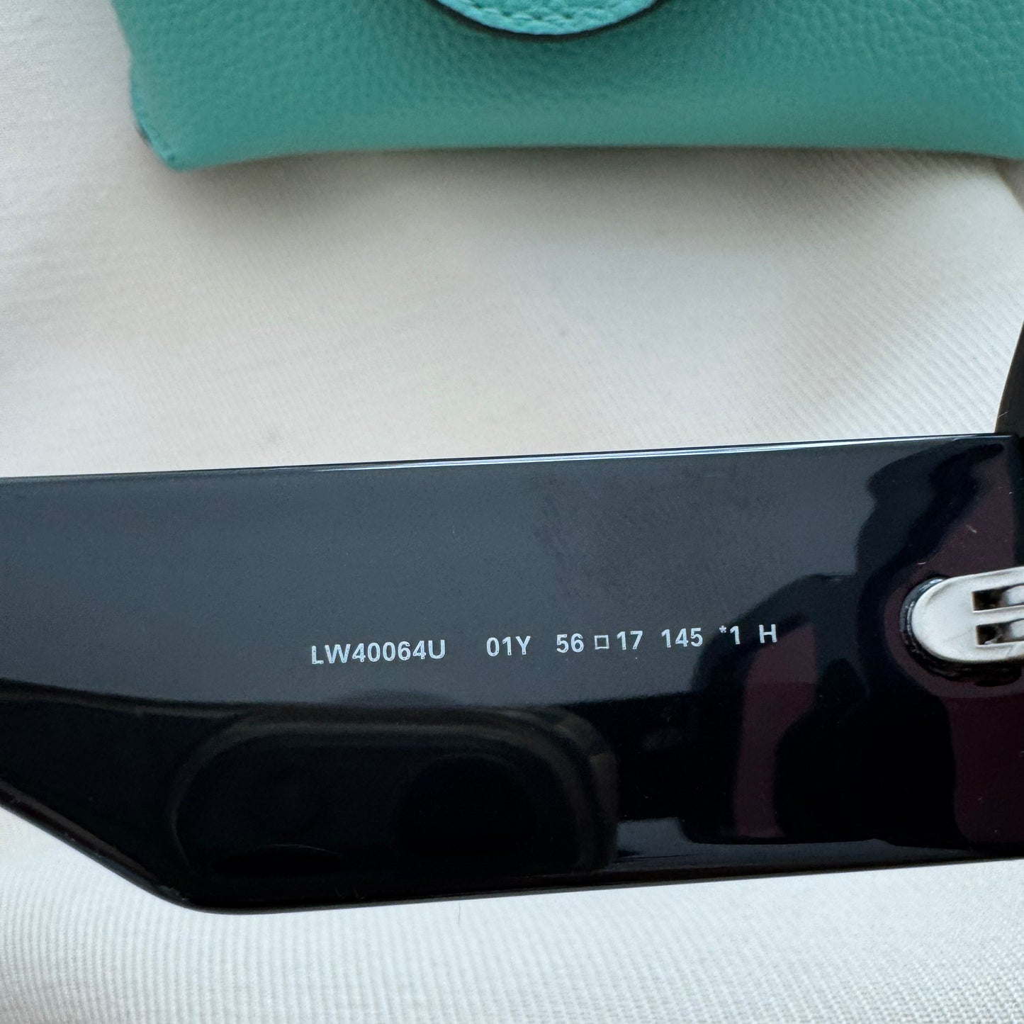 Loewe x Paula's Ibiza 'Dive In Mask' Sunglasses in "Shiny Black"