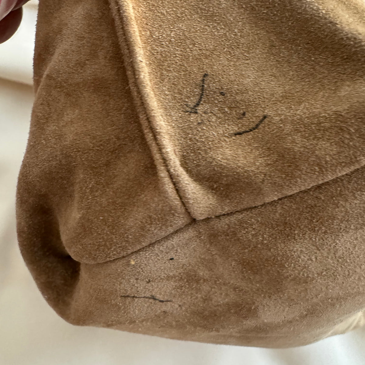 Loewe Medium Flamenco Mellow Nappa Leather Purse in Chestnut Brown