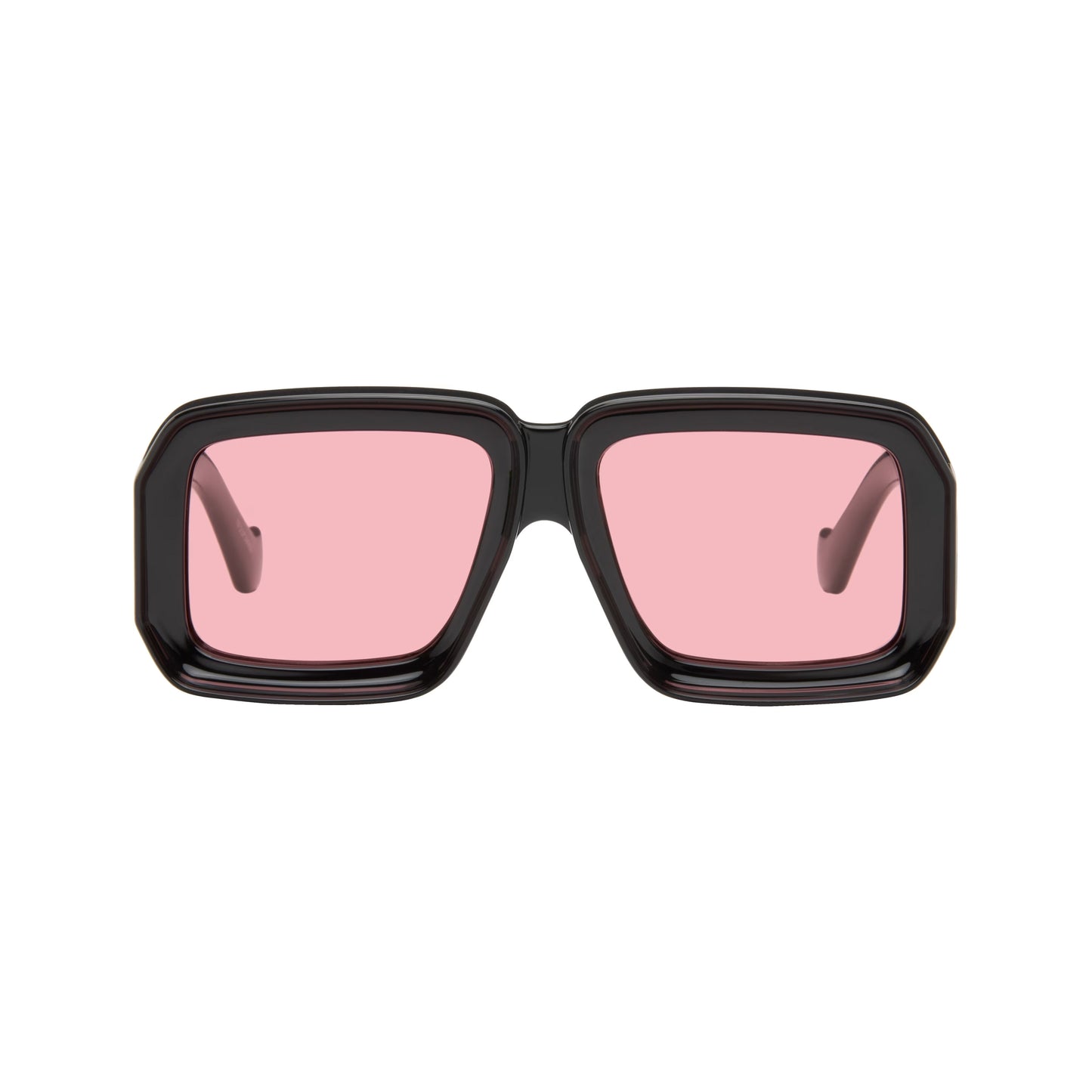 Loewe x Paula's Ibiza 'Dive In Mask' Sunglasses in "Shiny Black"
