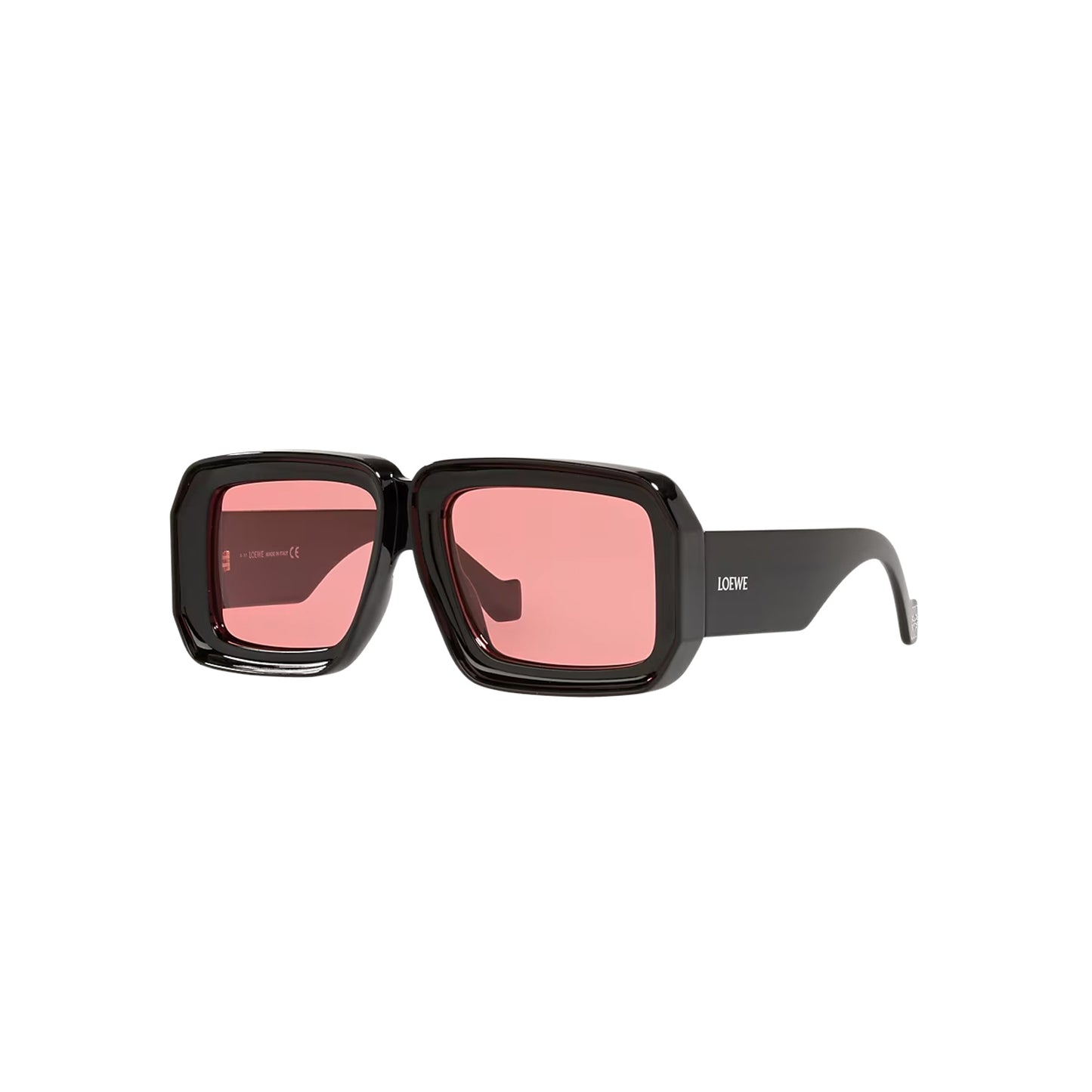 Loewe x Paula's Ibiza 'Dive In Mask' Sunglasses in "Shiny Black"