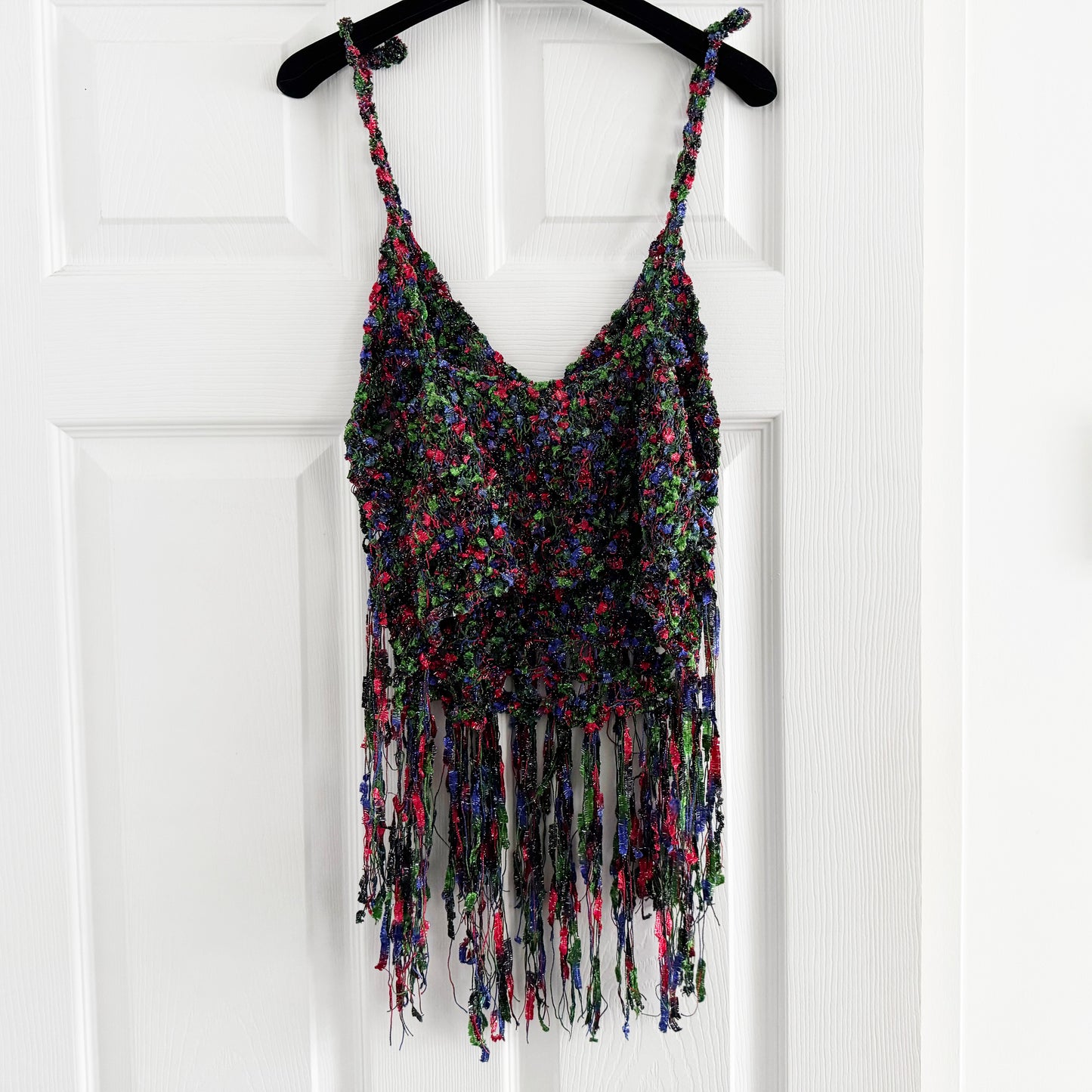 Loewe x Paula's Ibiza Metallic Halter Top, size Small