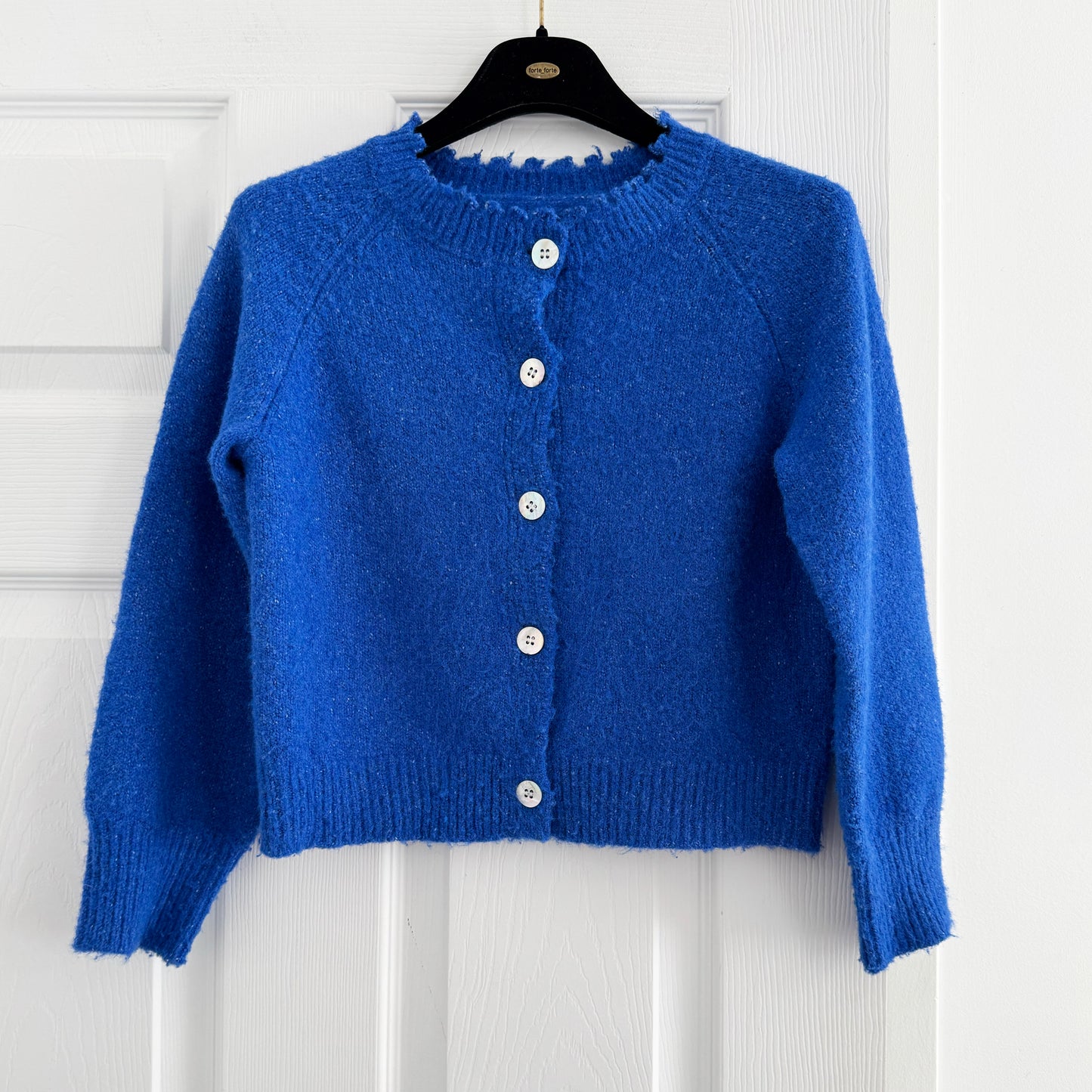 ** KIDS ** Long Live the Queen Cardigan in Blue, size 10 years