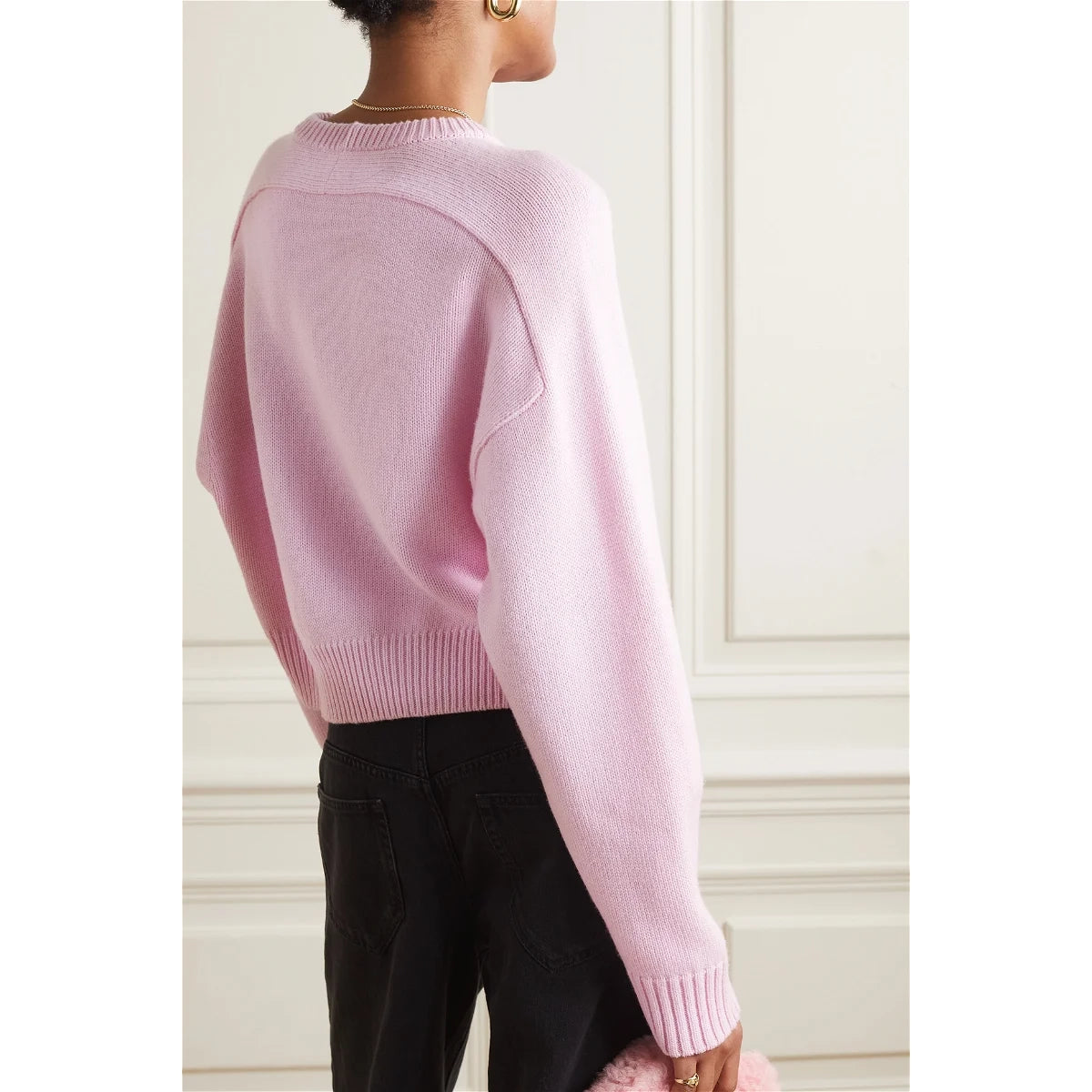 Pull court LouLou Studio Grey « Bruzzi », taille Large