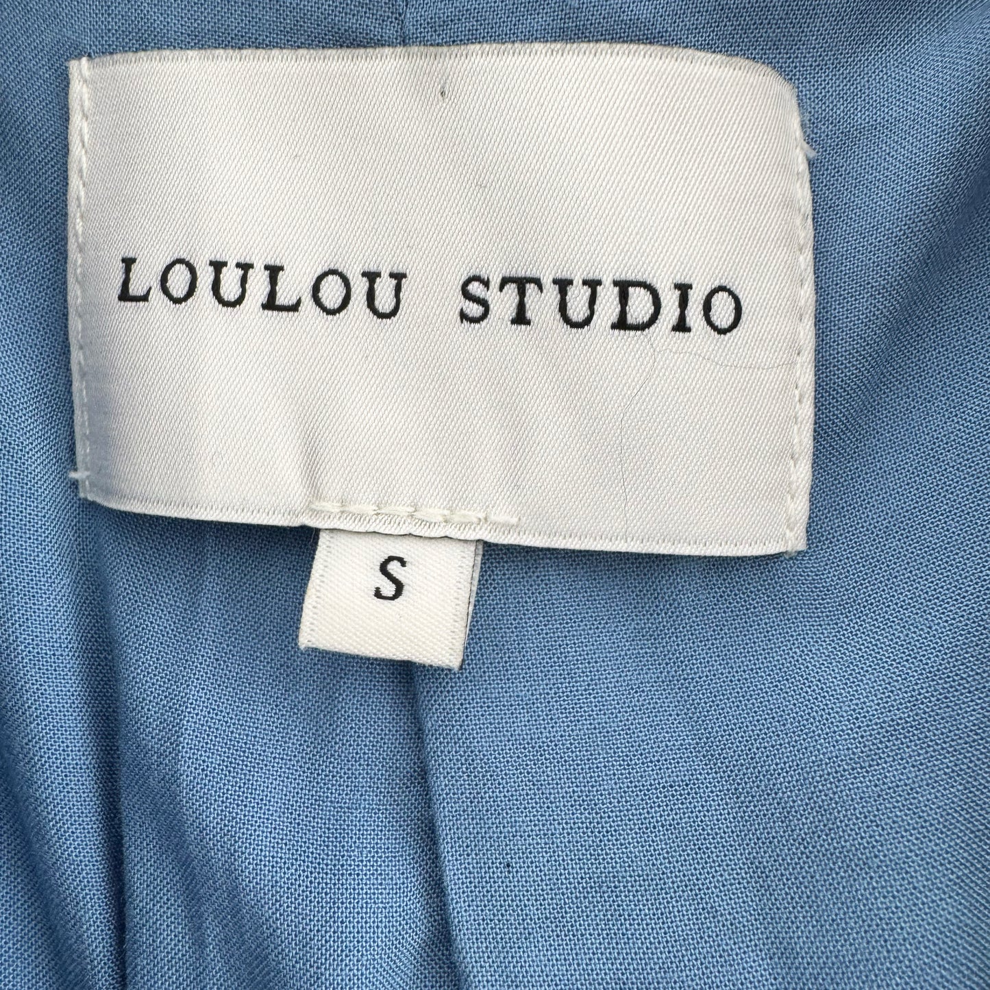 LouLou Studio "Donau" Blazer in Blue, size Small