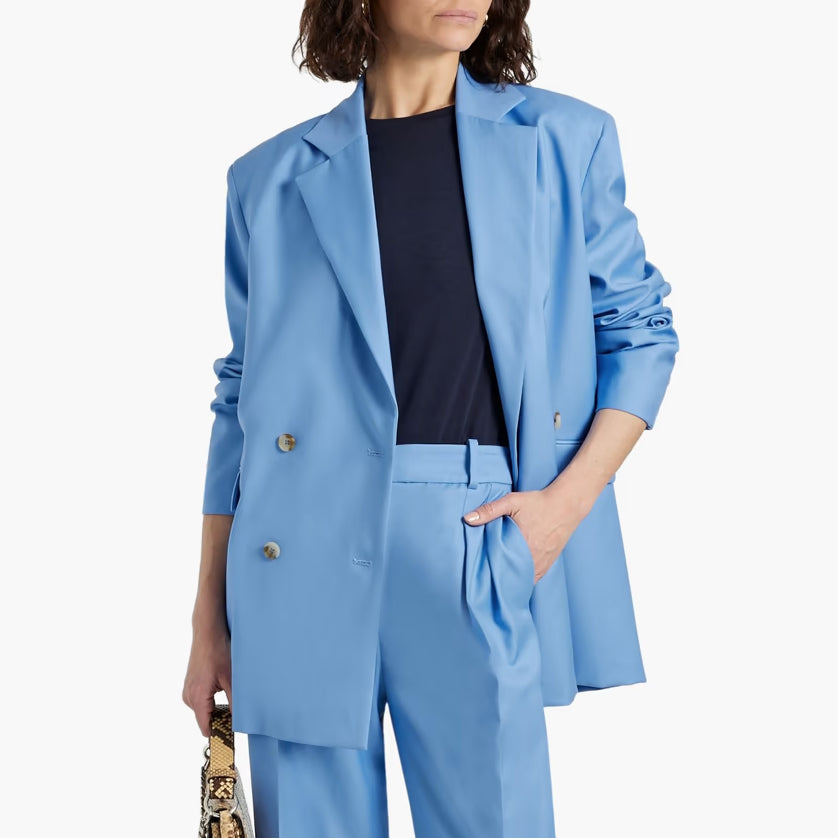 LouLou Studio "Donau" Blazer in Blue, size Small