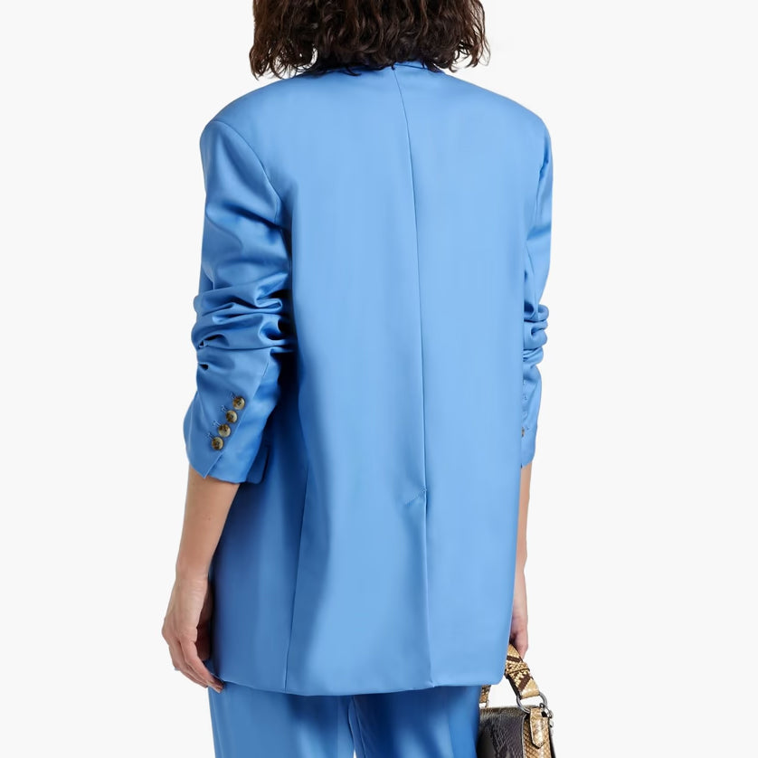 LouLou Studio "Donau" Blazer in Blue, size Small