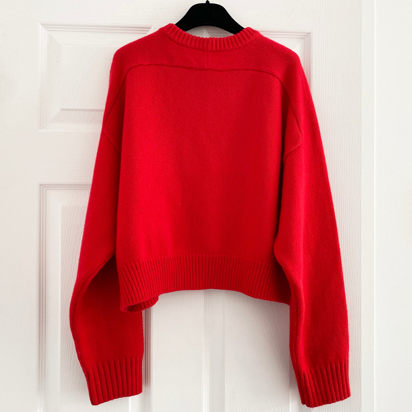 Lou Lou Studio "Bruzzi" Sweater in Red, size XS (fits oversize)