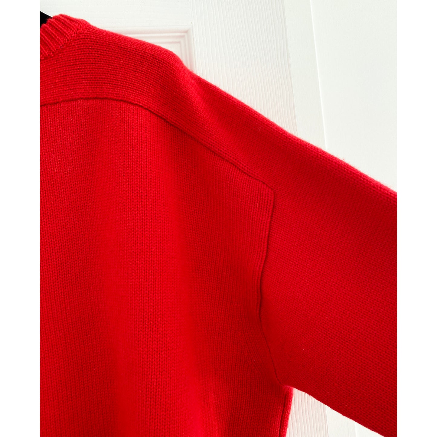 Lou Lou Studio "Bruzzi" Sweater in Red, size XS (fits oversize)