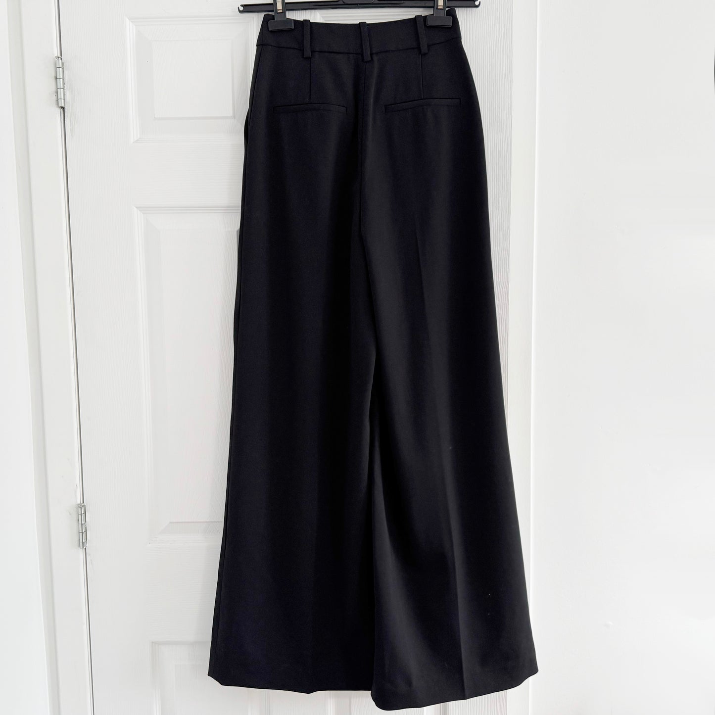 Loulou Studio Mouro Trousers in Black, Size XS