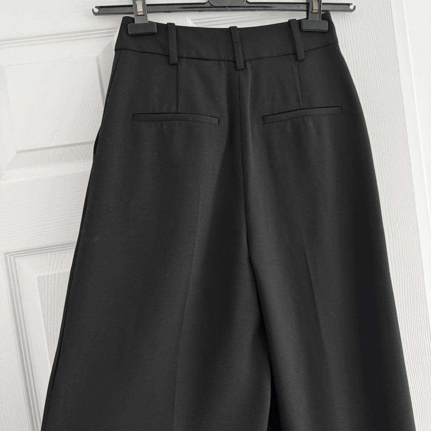 Loulou Studio Mouro Trousers in Black, Size XS