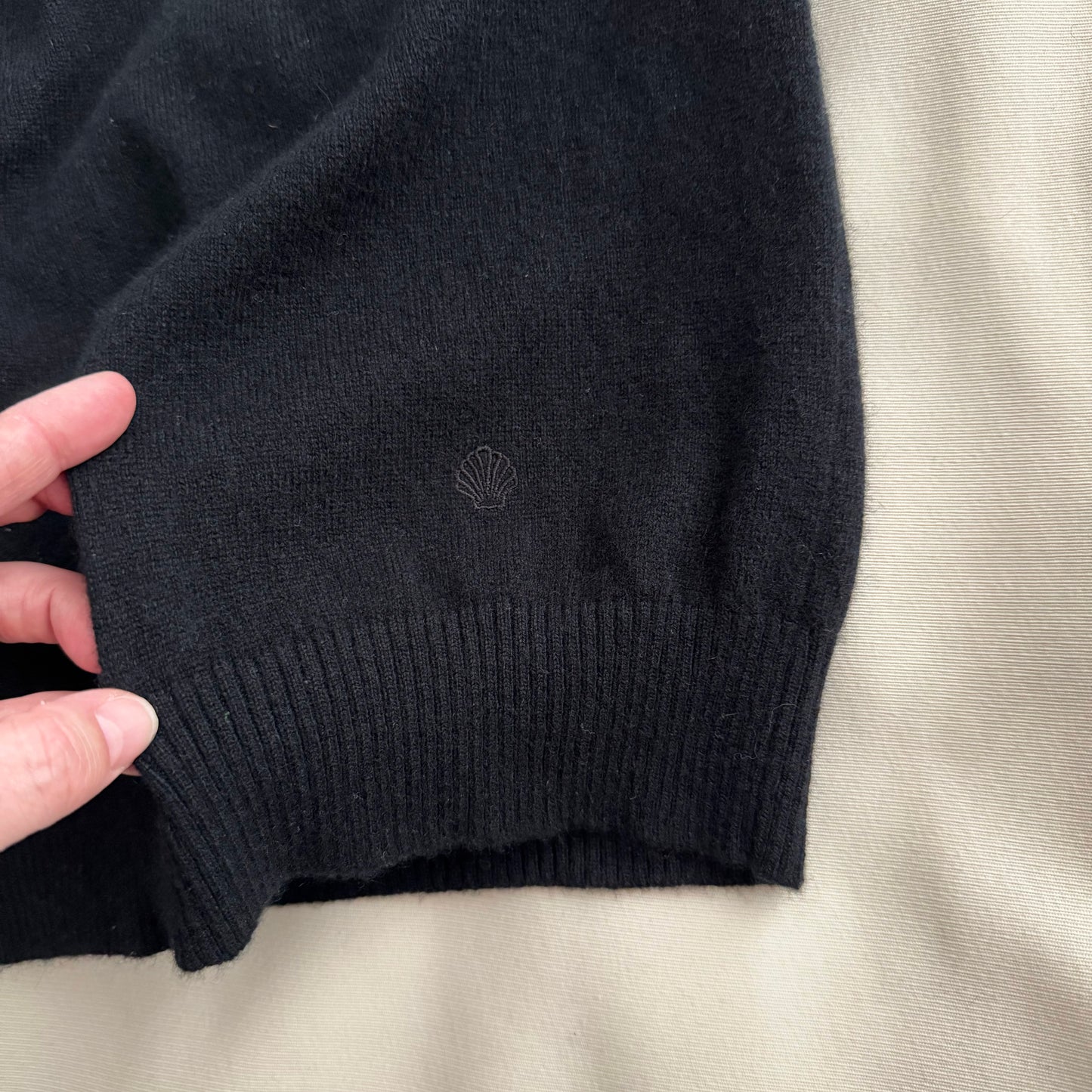 Loulou Studio "Serafini" sweater in black, size Small