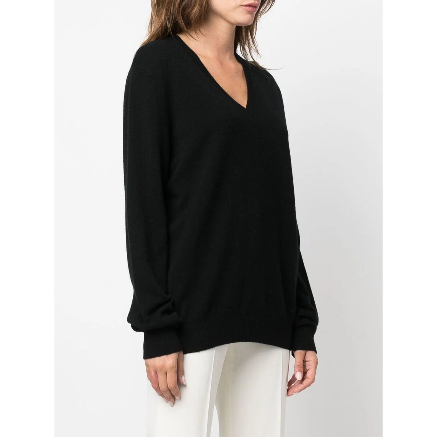 Loulou Studio "Serafini" sweater in black, size Small