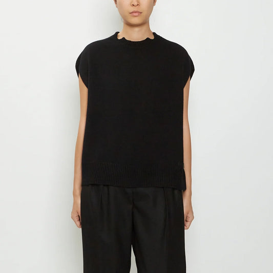 Loulou Studio "Sagar" Sweater in Black, size Large