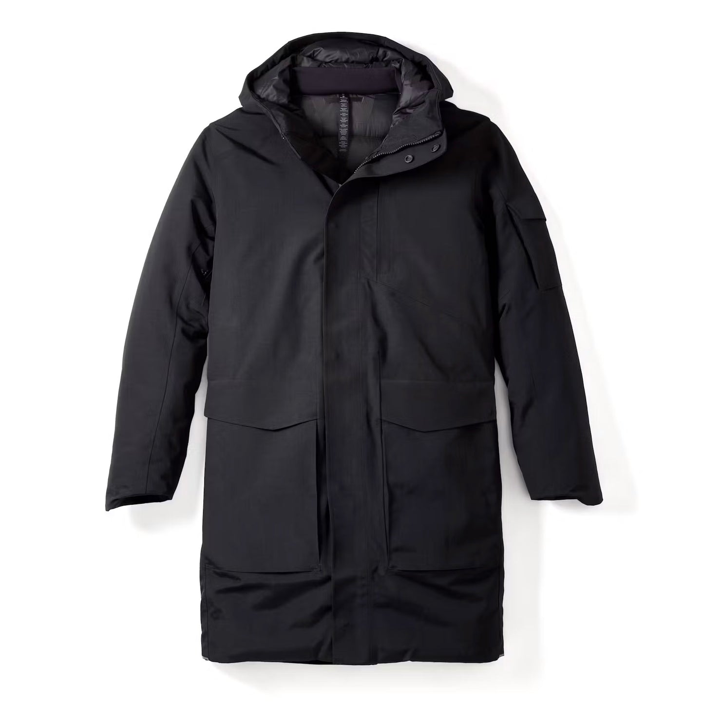 ** MENS ** Lululemon "Cold City" Parka in Black, size Small
