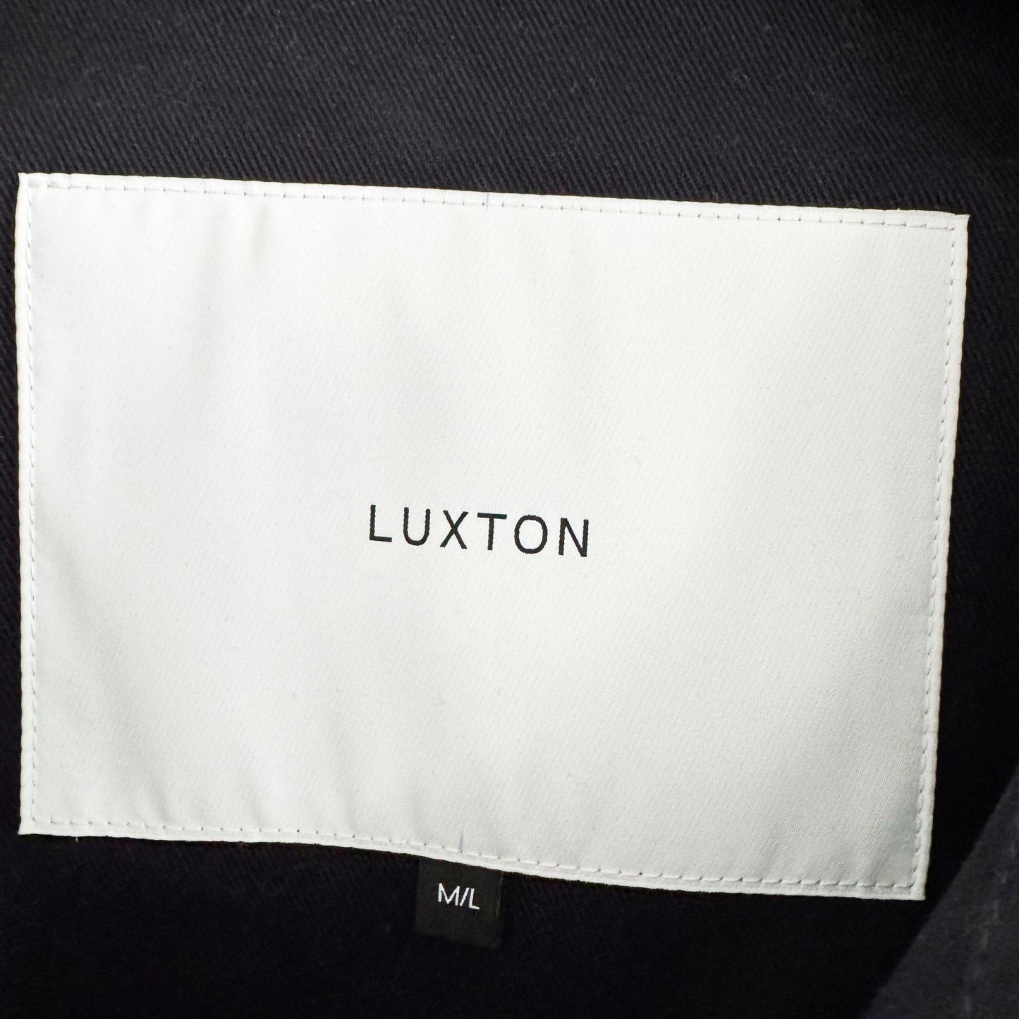 Luxton "Boomerang Trench"  in Navy, size M/L (fits M-XL)