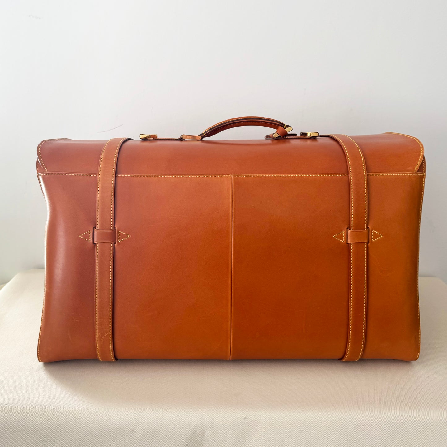 Louis Vuitton "Nubie" Weekender Bag in Leather