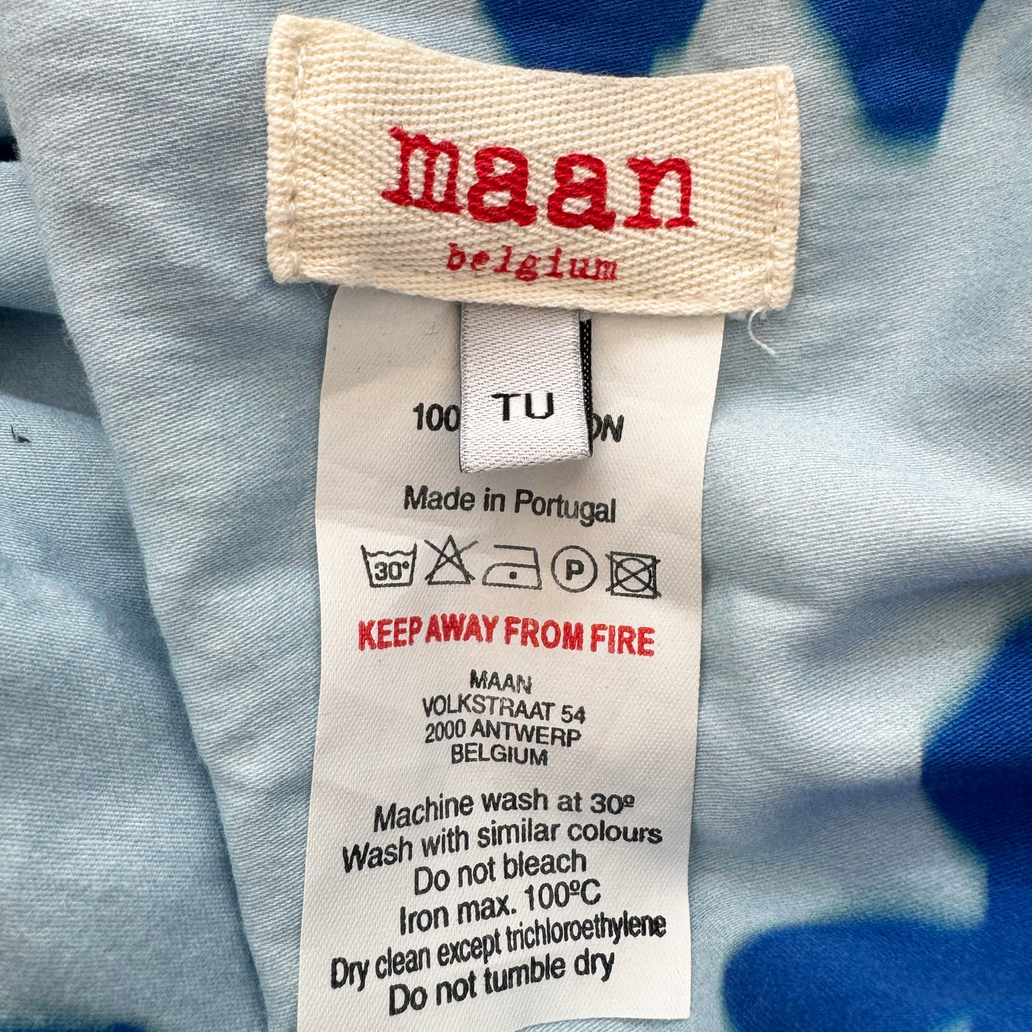 ** KIDS ** Maan Floral Printed Dress in Blue, size 12 years