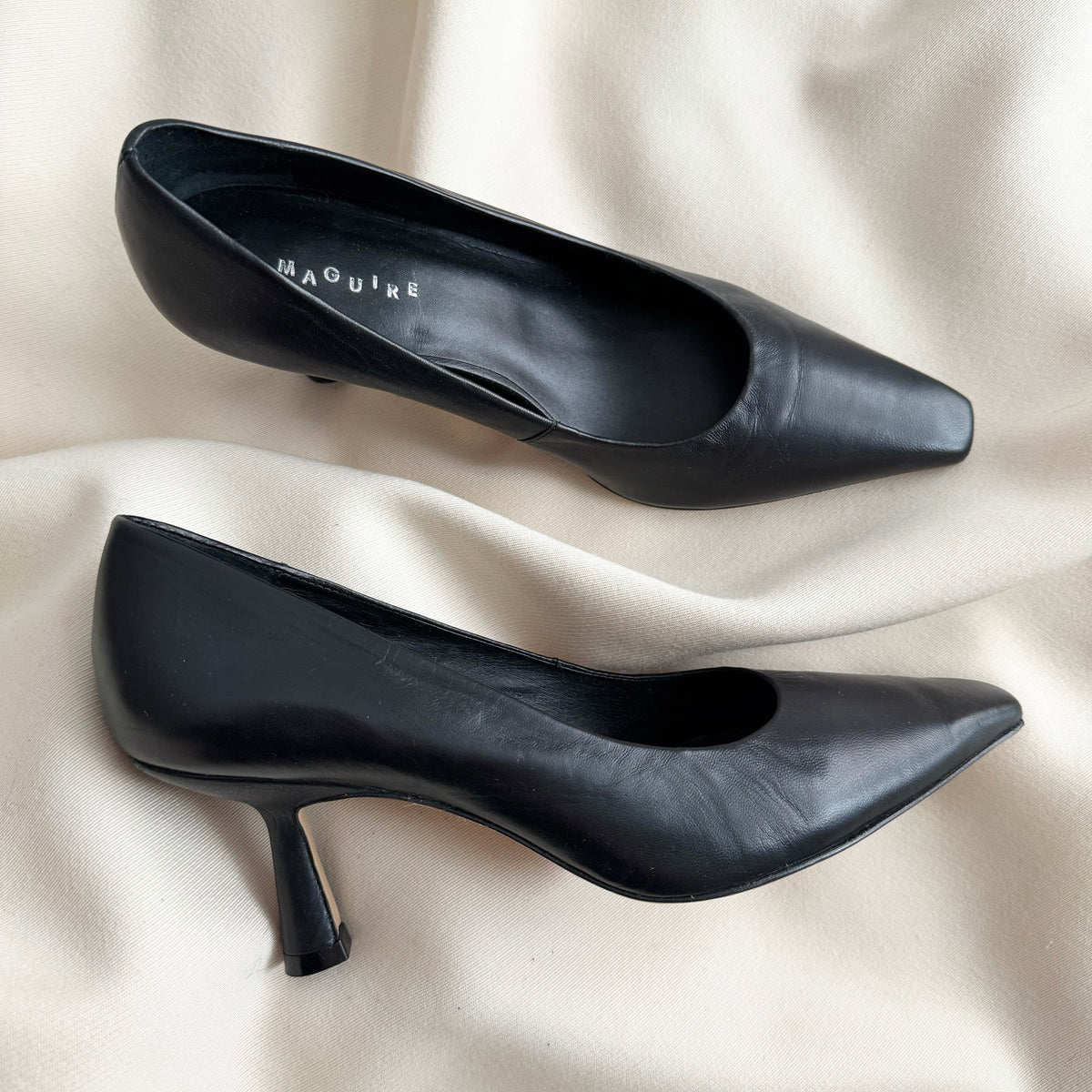 Maguire "Navia" Black Pumps, size 37