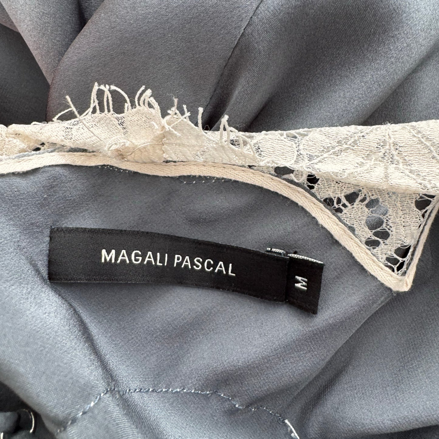 Magali Pascal "Rita" Slipdress in Serenity Blue, size Medium