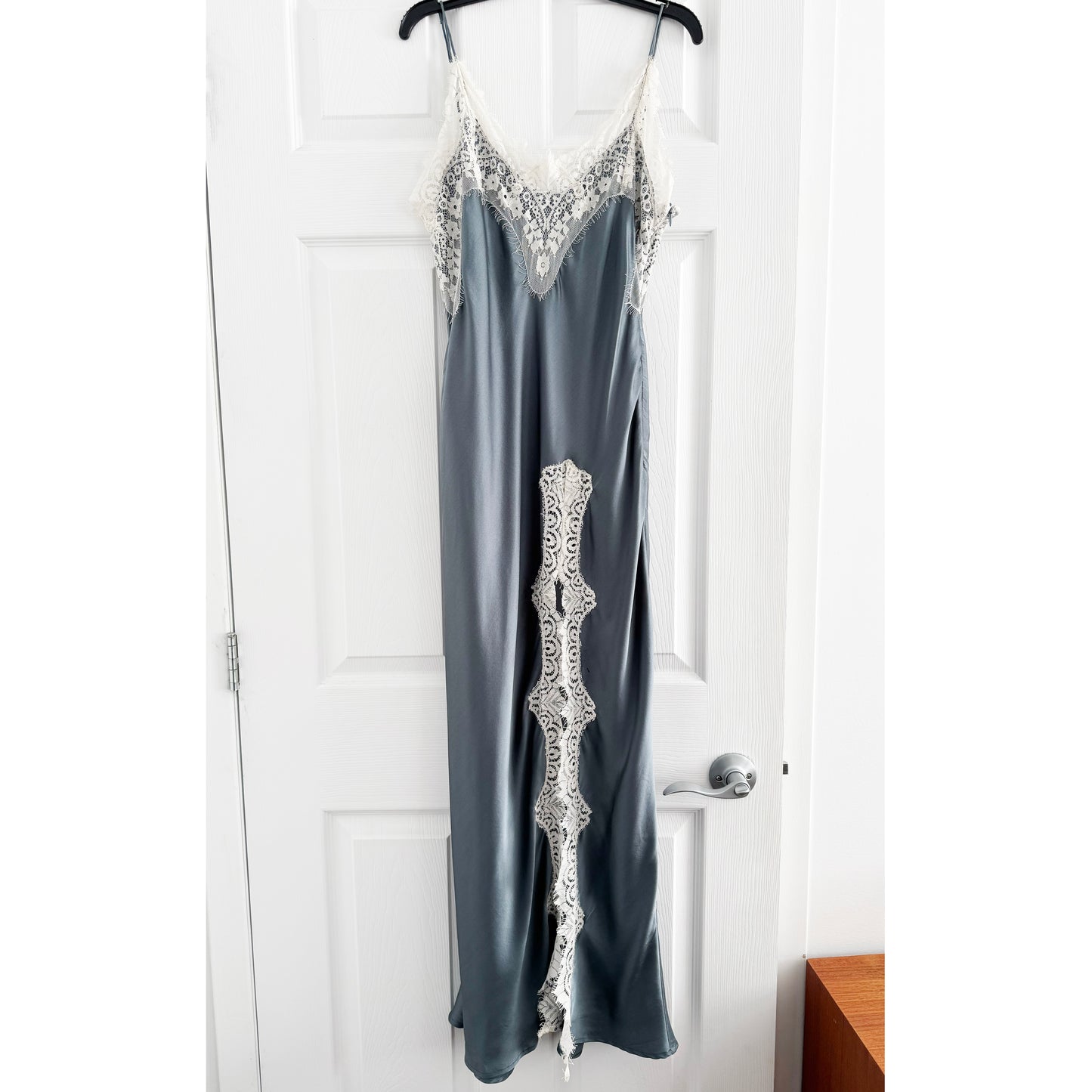 Magali Pascal "Rita" Slipdress in Serenity Blue, size Medium