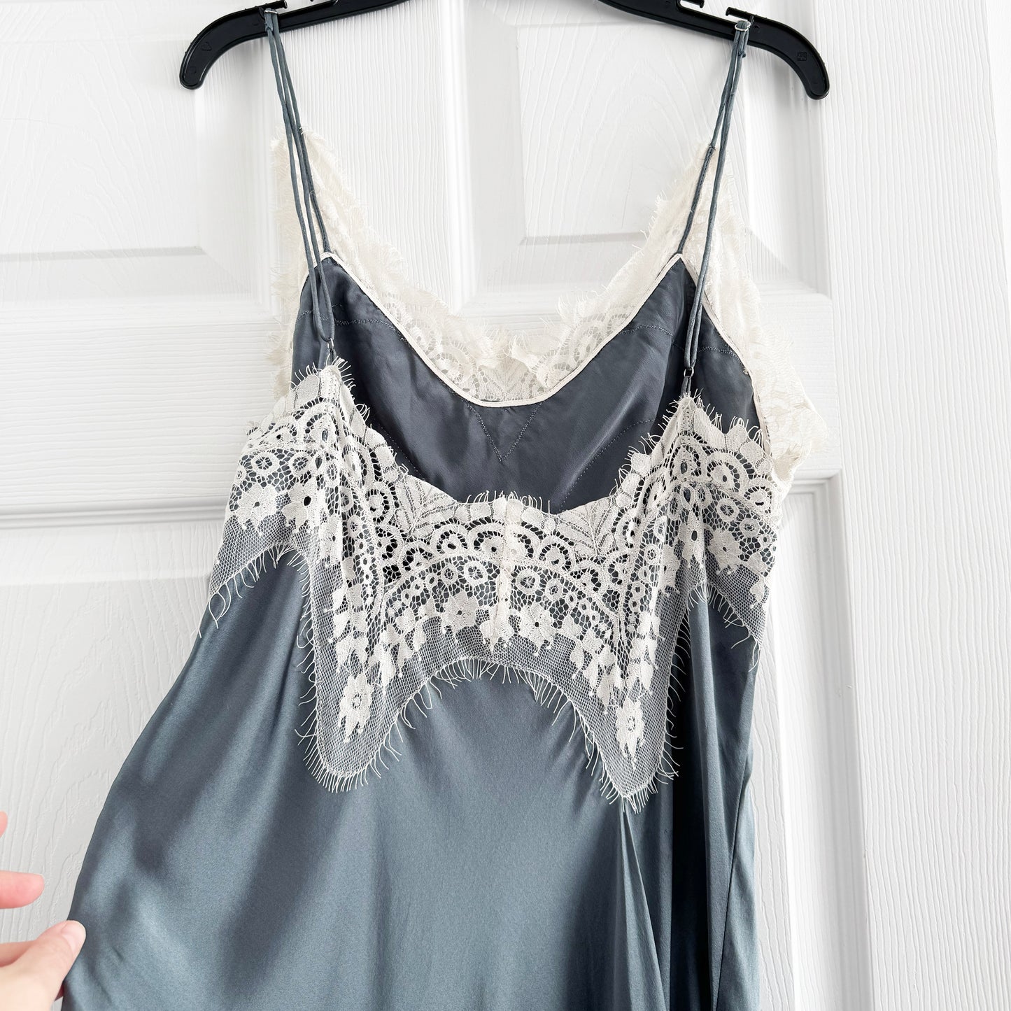 Magali Pascal "Rita" Slipdress in Serenity Blue, size Medium