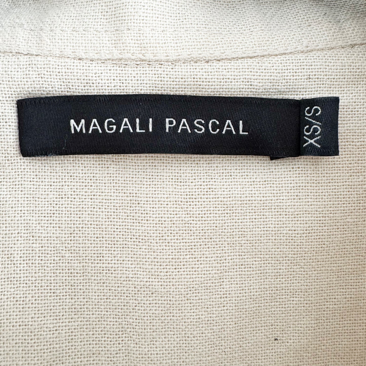 Magali Pascale "Betty" Shirt in Beige, size XS/S