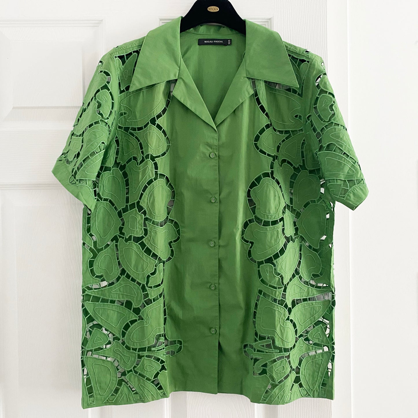 Magali Pascal "Etta" Shirt in Green, size XS/S