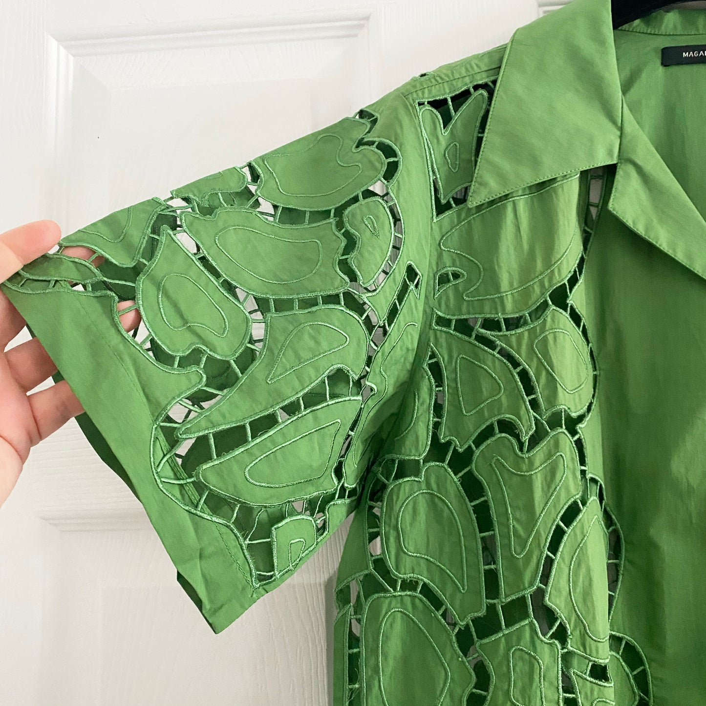 Magali Pascal "Etta" Shirt in Green, size XS/S