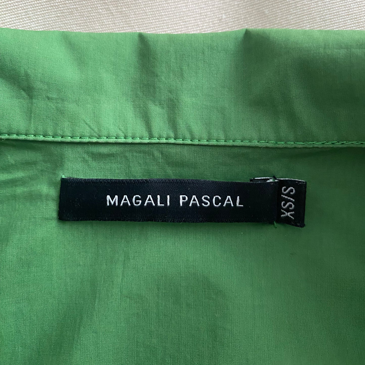 Magali Pascal "Etta" Shirt in Green, size XS/S