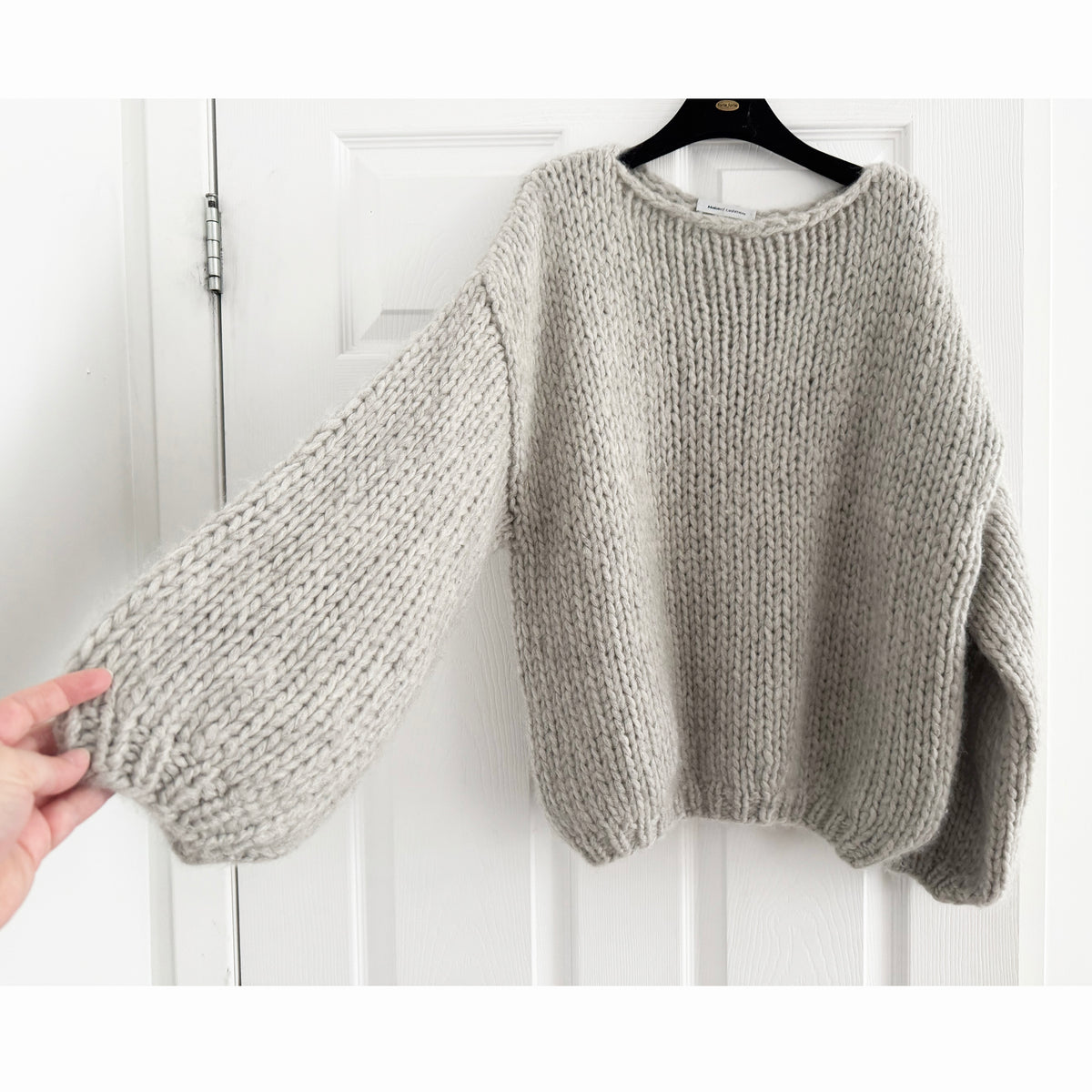 Maiami Cashmere Sweater in Grey, size M/L