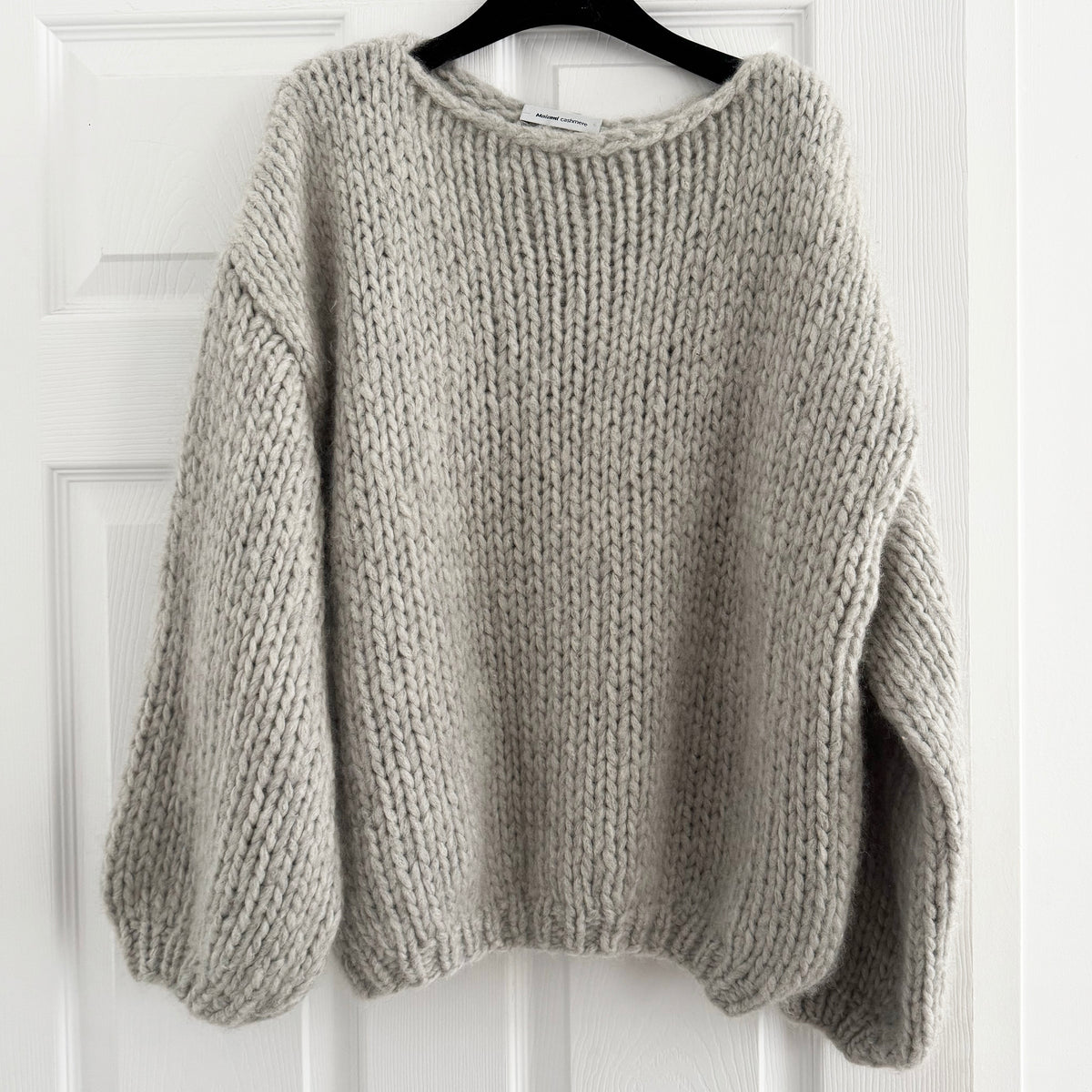 Maiami Cashmere Sweater in Grey, size M/L