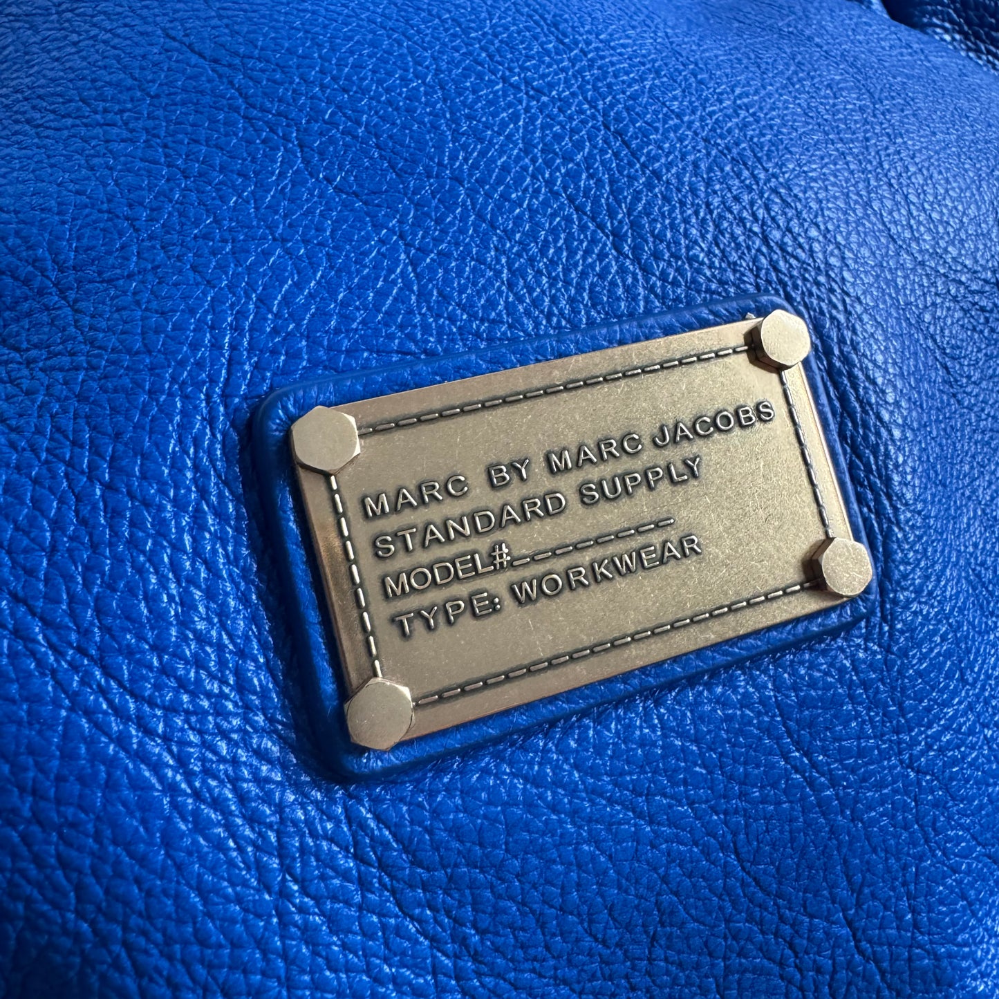 Marc by Marc Jacobs "Fran" Shopper Tote in Blue