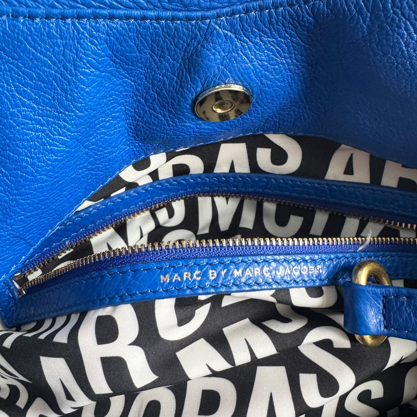 Marc by Marc Jacobs "Fran" Shopper Tote in Blue