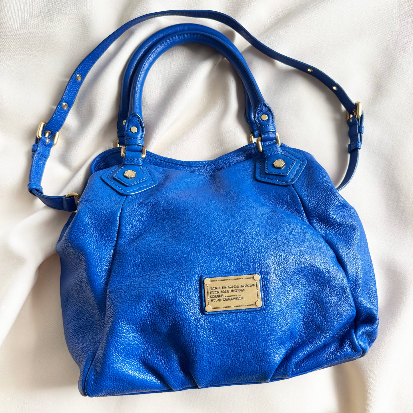 Marc by Marc Jacobs "Fran" Shopper Tote in Blue