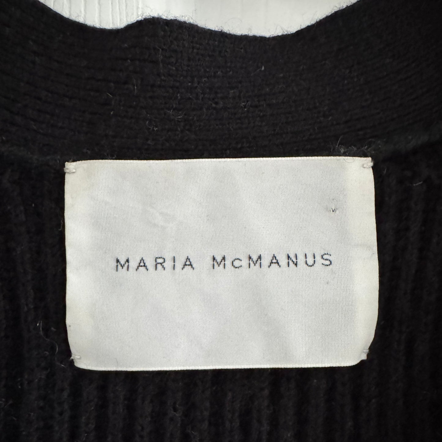 Maria McManus Striped Cape Fishermans Cardigan, size Small