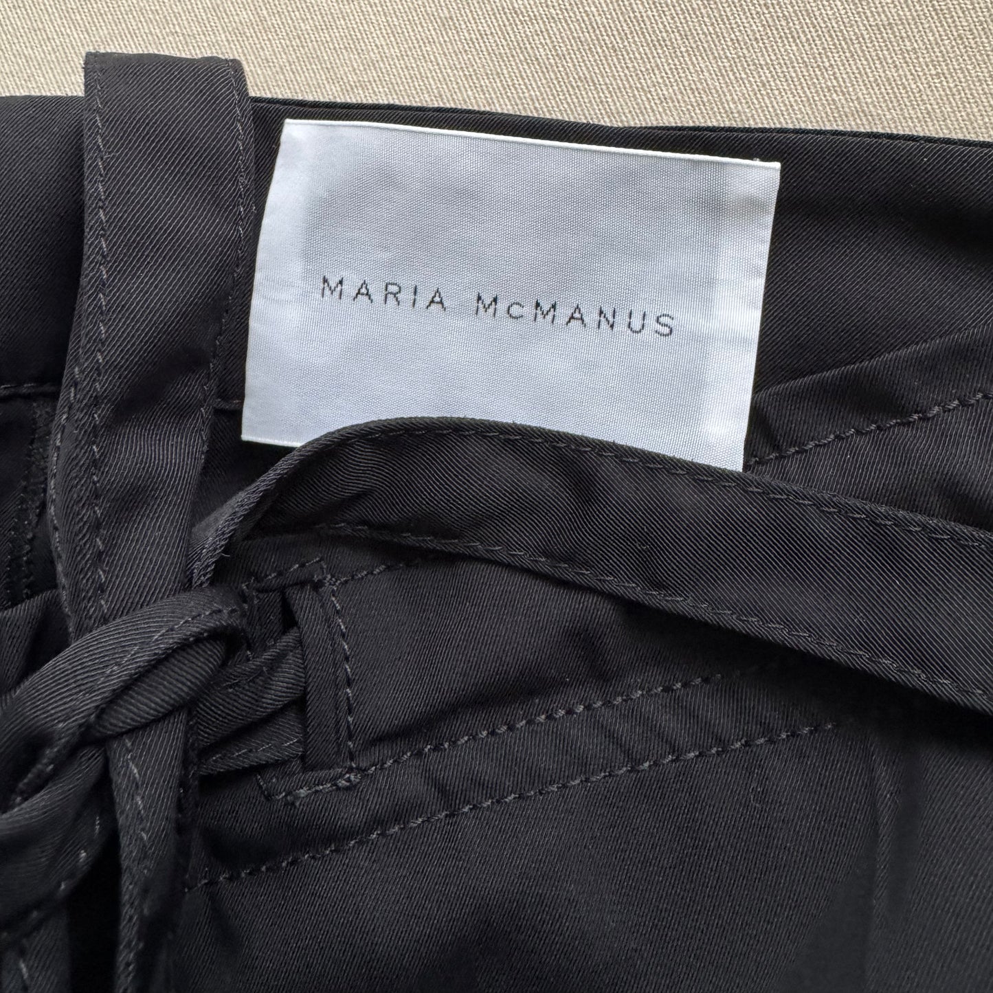 Maria McManus Drawstring Waist Pants, size XS