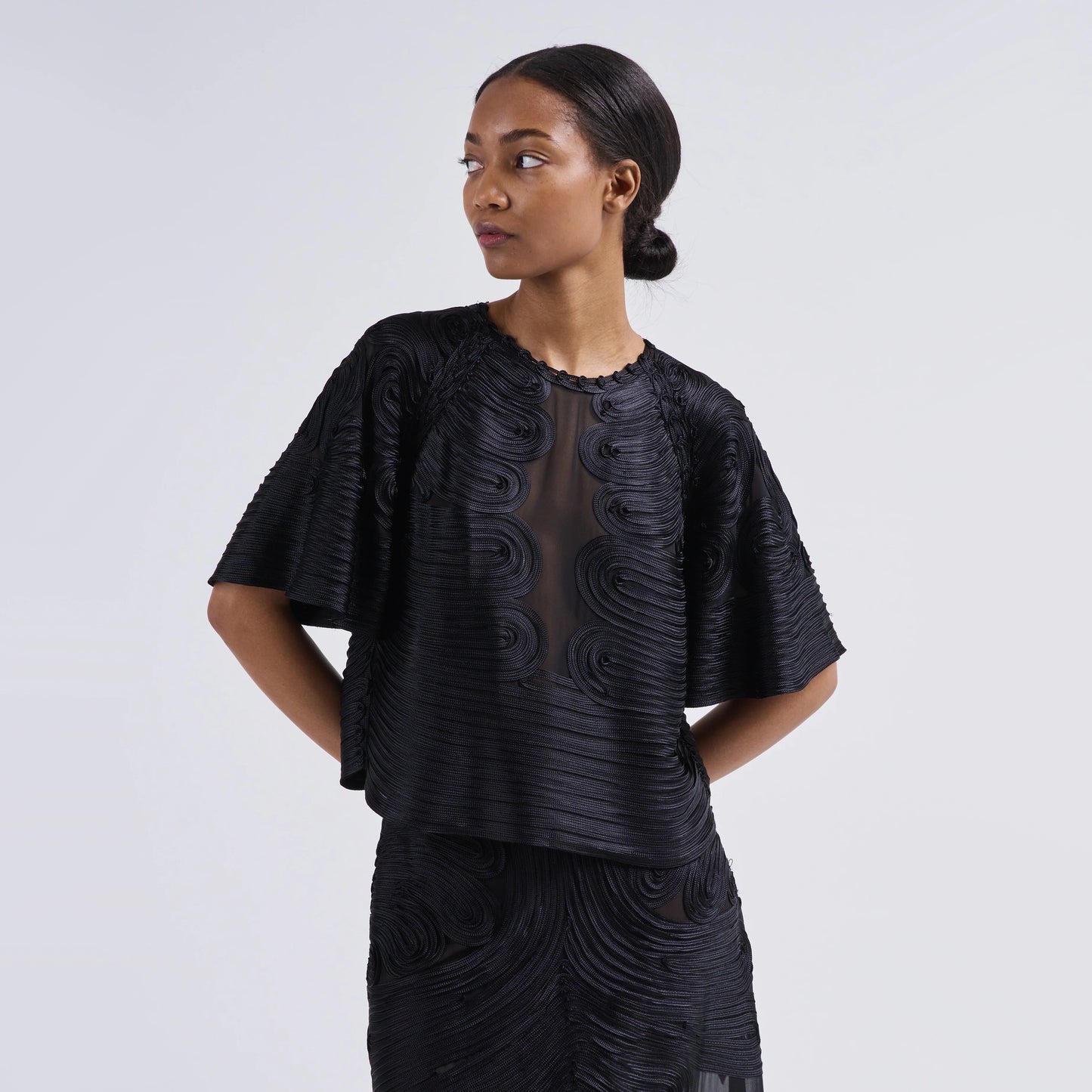 Ulla Johnson "Marlo" Top in Black, size 8