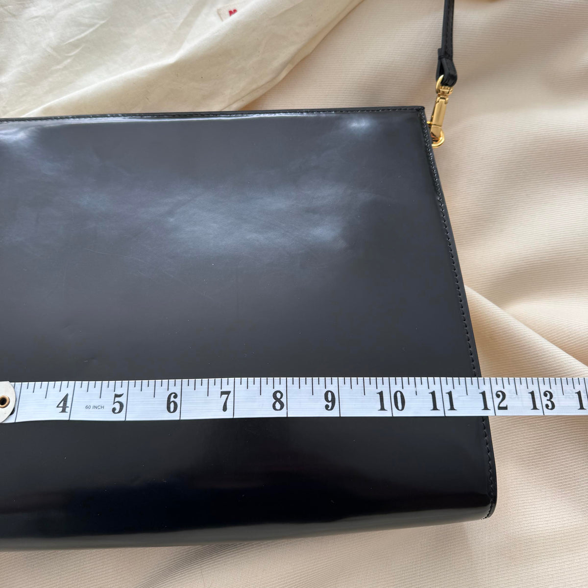 Marni Trunk Shoulder Bag with Gold Metal Frame