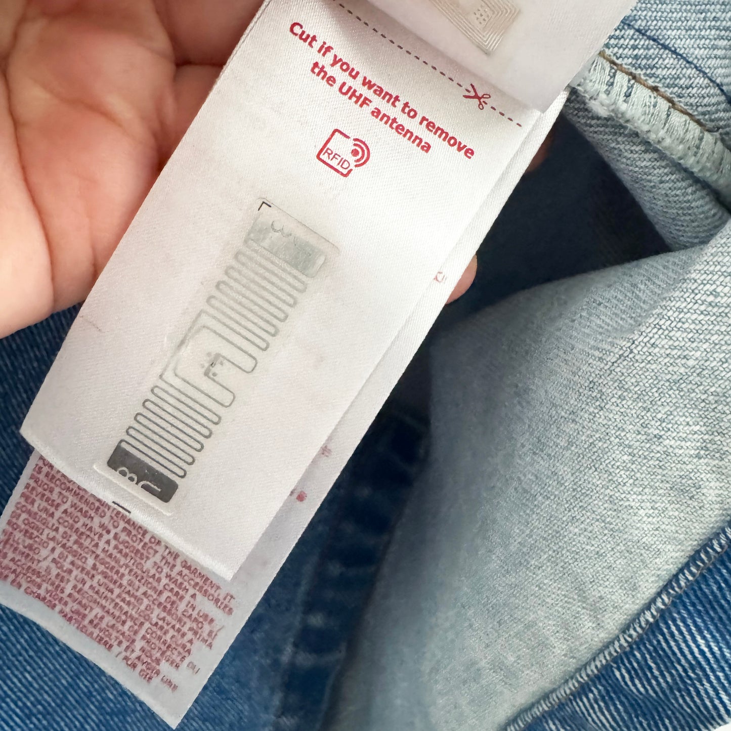 Marni Embellished Denim Shirt in Blue, size 44 (fits like 10 ish?)