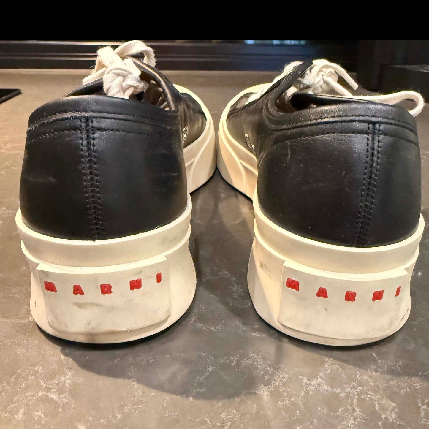 Marni "Pablo" Sneakers in Black, size 41 (fits like size 10)