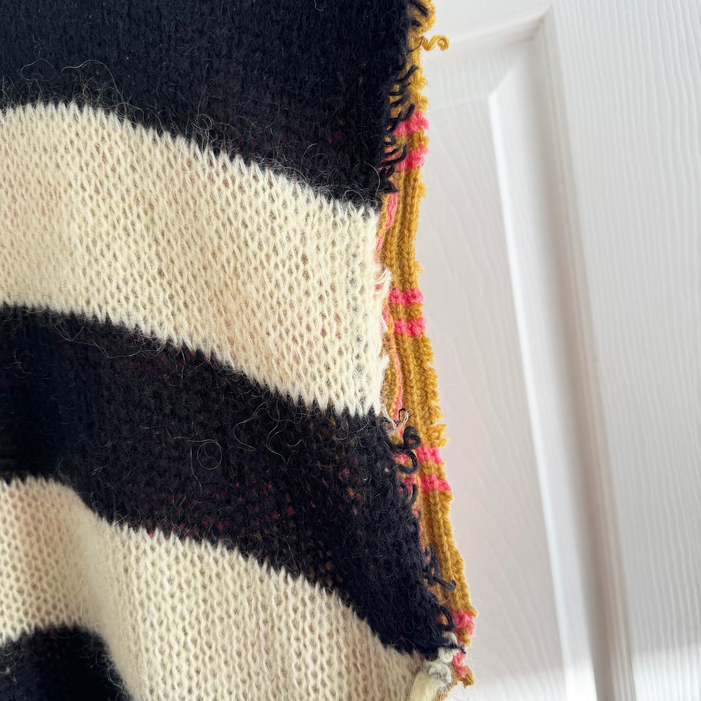 Mens Marni Striped Knit Vest, size 54 (fits like a mens large, womens L/XL)