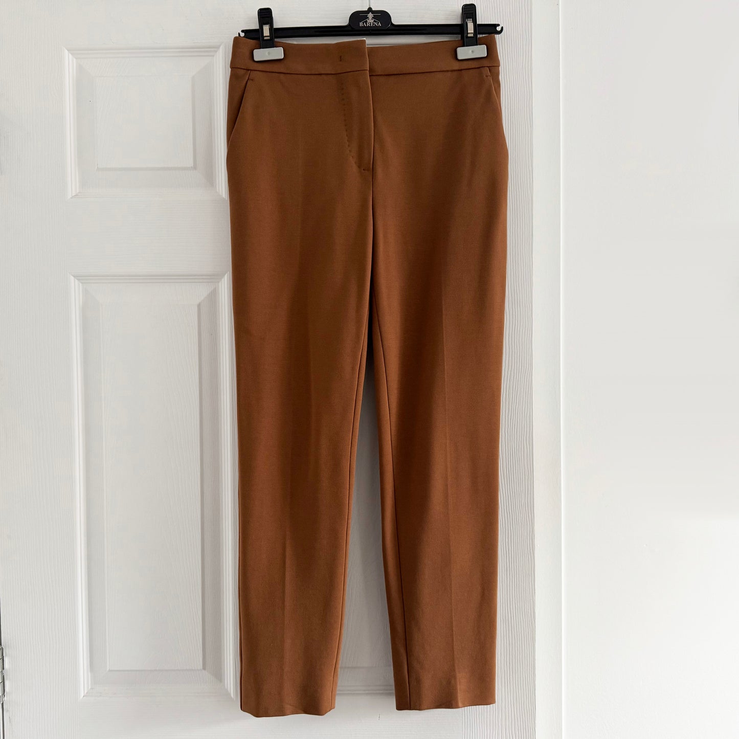 Max Mara Cigarette Pants in Brown, size 4US (Fits like size 2)